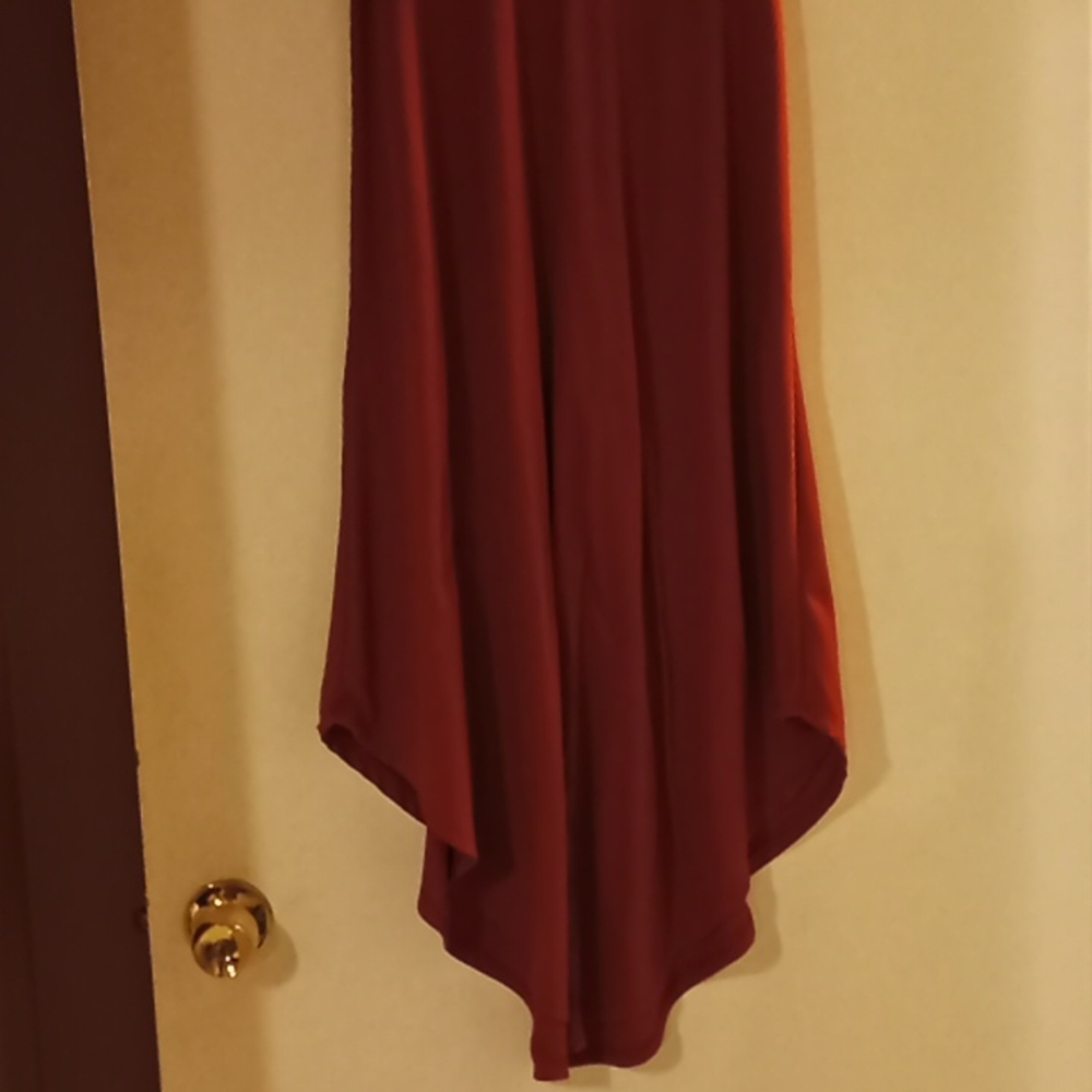 Bathing Suit Cover Up. Orange. Medium. - Picture 6 of 7